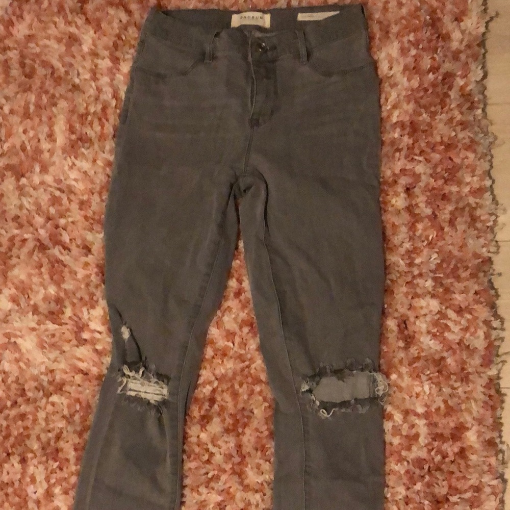 Grey Pacsun Ankle Jegging